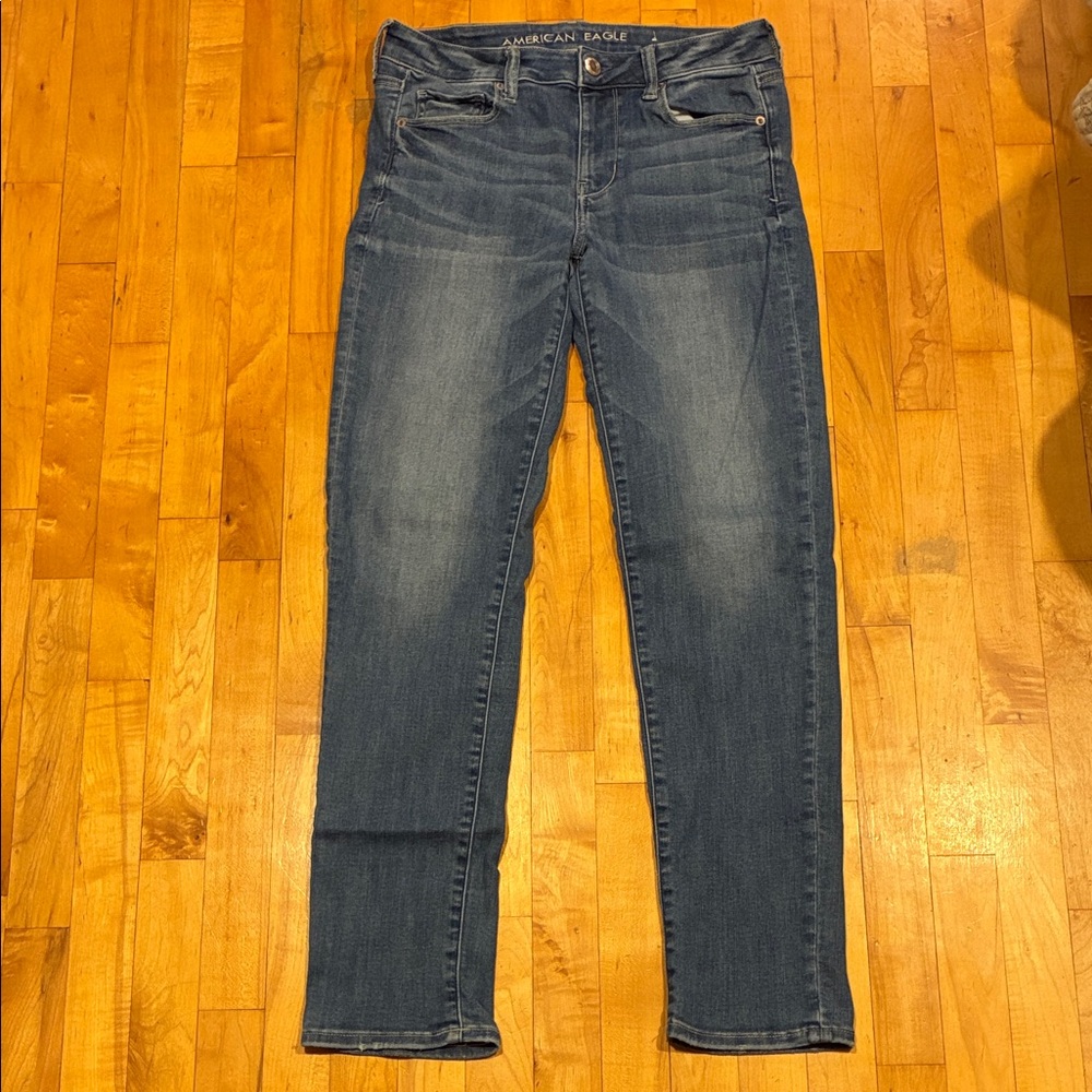 American Eagle Dark Blue Denim